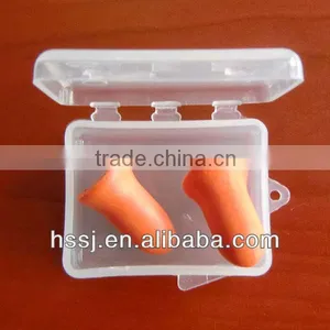 2016 PU Foam Bell Shaped Ear Plugs Soundproof Ear Plugs (SNR:33db) Hearing Protection Ear Plugs Noise Clips thumbnail-1