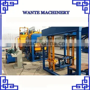 QT4-15 WANTE MACHINERY Used Brick Making Machine for Sale thumbnail-1