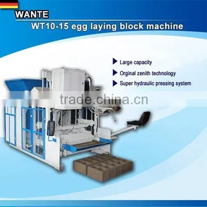 WT10-15 Mobile Brick Forming Machine With Material Ciment thumbnail-1
