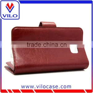 Card Holder Leather Wallet Case for Samsung Note 5 thumbnail-4