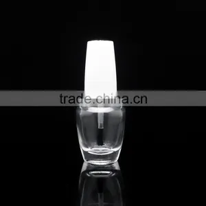 15ml Nail Polish Glass Bottle With Cap and Brush New Design thumbnail-4