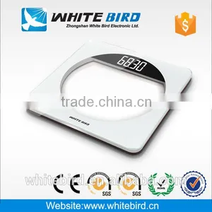 Large Platform Change Digits Color Tempered Glass Digital Bathroom Scale thumbnail-5