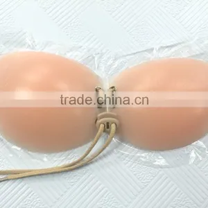 Hottest Sexy Ladies Strapless Silicone Invisible Bra thumbnail-1