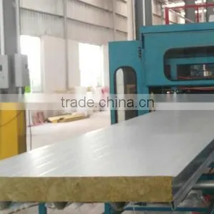 Good Quality Fireproof Roch Wool Sandwich Panel thumbnail-3