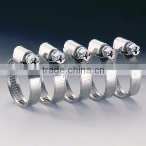 German Welded Type Hose Clamp Motorcycle Exhaust Tube Connector thumbnail-1