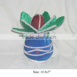 Christmas Decoration Flower, Fabric Flower for Christmas Decoration thumbnail-1