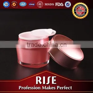 RISEPACK TUV Certified Acrylic Round Cosmetic Jars thumbnail-1