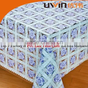 Elegant Pvc Easy Wipe Dinning Table Covers Waterproof Tablecloth thumbnail-1