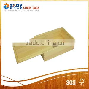 New Design and Hot Sell Pine Wooden Box for Craft, Jewelry, Tea, Exhibition , Wine, Beverage thumbnail-1