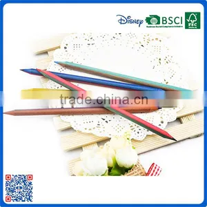 New Style Wholesale Customized School Color Wood 7 Inch Double-end Color Pencil for Gift thumbnail-4
