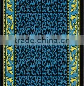 Prayer Mat Colorful Pattern Decorative Printed Nylon Prayer Mat With Latex Backing thumbnail-1