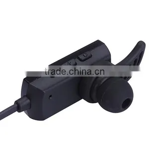 High Stereo Sports Wireless Black Bluetooth Earphone thumbnail-2