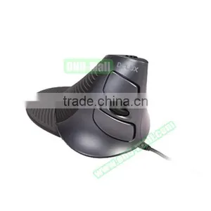 Amazon Top Sales DeLUX Upright Mouse, Comfortable Wired Vertical Ergonomic Mouse Quality Choice thumbnail-3