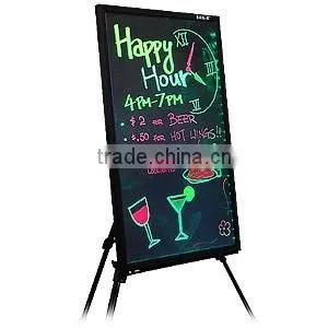 Wholesale China Custom Stand Acrylic Led Writing Board thumbnail-1