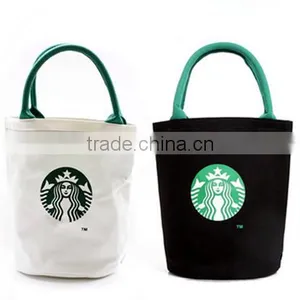 Eco Shoulder Canvas Bag With Tote for Food Packaging Bag thumbnail-1