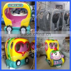 Outdoor Carnival Games for Adults Electric Track Train thumbnail-2