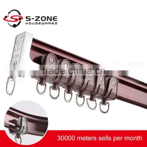 Heavy Duty Flexible Curtain Rail thumbnail-1