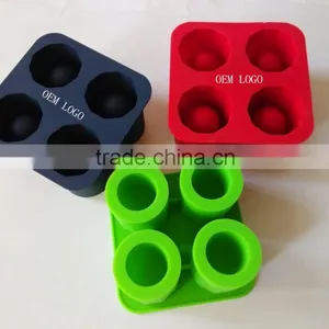 Hot Sell Shot Glass Shaped Silicone Ice Mold thumbnail-1
