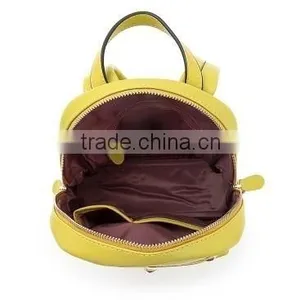 New Design Fashion Cheap Leather Leisure Backpack for College Students thumbnail-4