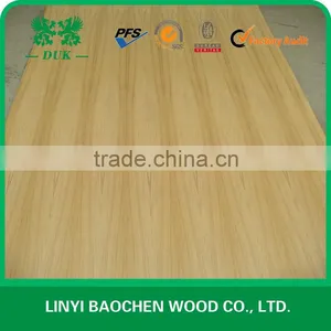 2.5mm-18mm Teak Fancy Mdf /teak Veneer MDF Q/C , C/C thumbnail-3