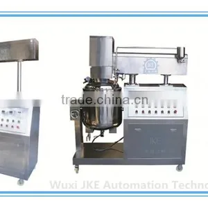CE Certisficate 250L Lotion/Ointment Vacuum Homogenizing Emulsifier Machine Vacuum Cosmetic Mixer thumbnail-6