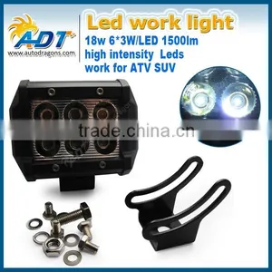 4" 18W 1260LM CR-EE Led Work Light Bar Off-road SUV Boat 4x4 Jeep Lamp 4WD thumbnail-1
