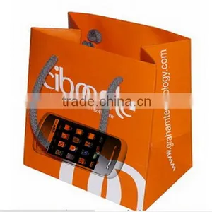 Luxry Mobile Phone Case Packaging Paper Bag thumbnail-1