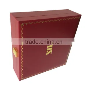 Flip Open Cover Custom Colors Gold Blocking Printing Magnetic Closure Gift Box Supplier's Choice thumbnail-3