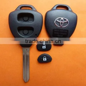 Toyota Key Blank & Shell & Toyota Carola 2 Button Remote Key Blank thumbnail-1