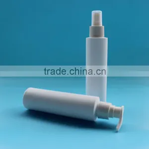150ml White Flat Shoulder Frost HDPE Bottle With Pump, 5 OZ HDPE Pump Bottle Quality Choice thumbnail-2