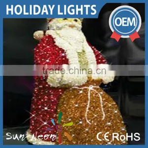 Holiday Time Fat Christmas Santa Smart Christmas Moving Santa With CE RoSH Outdoor Christmas Santa thumbnail-2