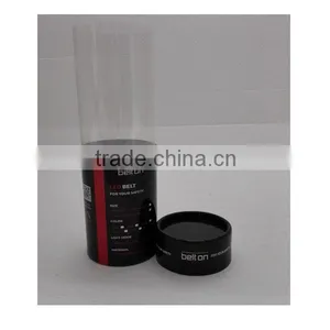 Paper and Transparent PVC Material Cylinder Display Box for Towel Packing thumbnail-5