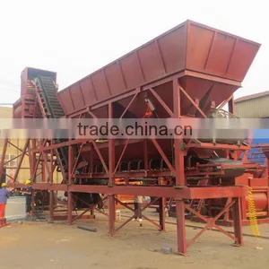 Mini 25m3/h Mobile Ready Concrete Mixed Batching/Mixing for Sale thumbnail-1
