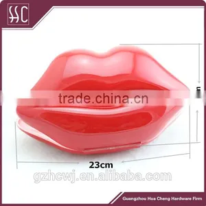 Lucky Red Evening Party Bag Acrylic Colorful Wedding Bag thumbnail-1