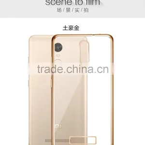 Electroplate TPU Cover Case for Xiaomi RedMi Note 3 / HongMi Note 3/RedMI Note 4 thumbnail-4