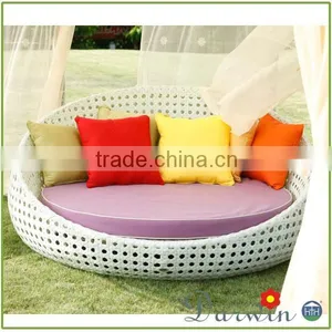Fashionable Rattan Wicker High End Beach Hammock Daybed thumbnail-1