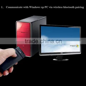1D Mini Portable Wireless Bluetooth CCD Barcode Scanner for Supermarket, Library, Storehouse thumbnail-1