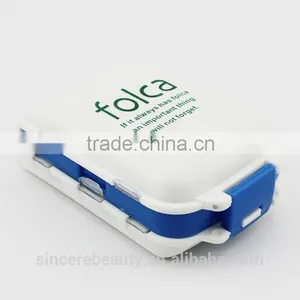 Portable Medicine Plastic Box,8 Case Medicine Box/Folding Three Section Sealing Storage Box thumbnail-5