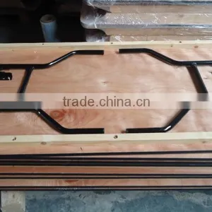 Rectangle Wooden Folding Table thumbnail-6