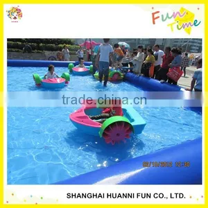 Plastic Small Paddle Boats/ Fiberglass Paddle Boat/dragon Boat Paddle for Sale thumbnail-1