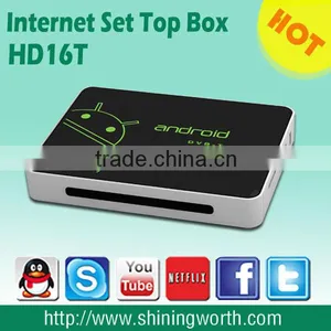 OEM/ODM Manufacturer 2013 Popular Support Xbmc Airplay Dlna Android Dvb-t Iptv Set Top Box thumbnail-1