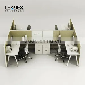 Hot Sale Modern Design Office Modular Workstations for 2 Person thumbnail-1