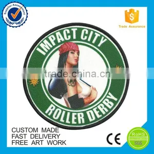 Embroidery Design Printing Patch, Embroidery Badge thumbnail-3