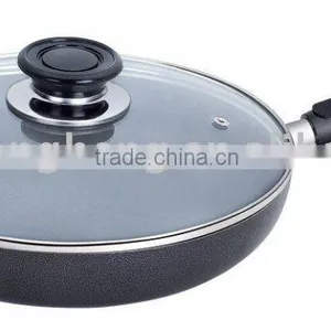 Aluminum Fry Pan With Lid thumbnail-1