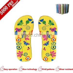 Flower Design Women Slipper 2D Print Film thumbnail-6