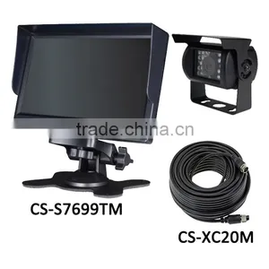 7" Monitor - STD Camera -20m Ext Lead, Reversing Camera Kit CS-S7699TMS thumbnail-1