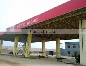 UAE/KSA Steel Structure GAS Station Building thumbnail-1