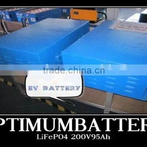 Auto Batteries LiFePo4 Battery Pack 200V 95Ah for EV/E-bus/ Solar System/ UPS thumbnail-1