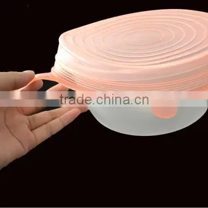 5different Size Silicone Food Can Lids , Bottle Cap ,bowl Cover thumbnail-1