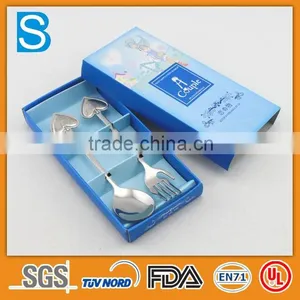 Eco-friendly Stainless Spoon and Fork Set thumbnail-2